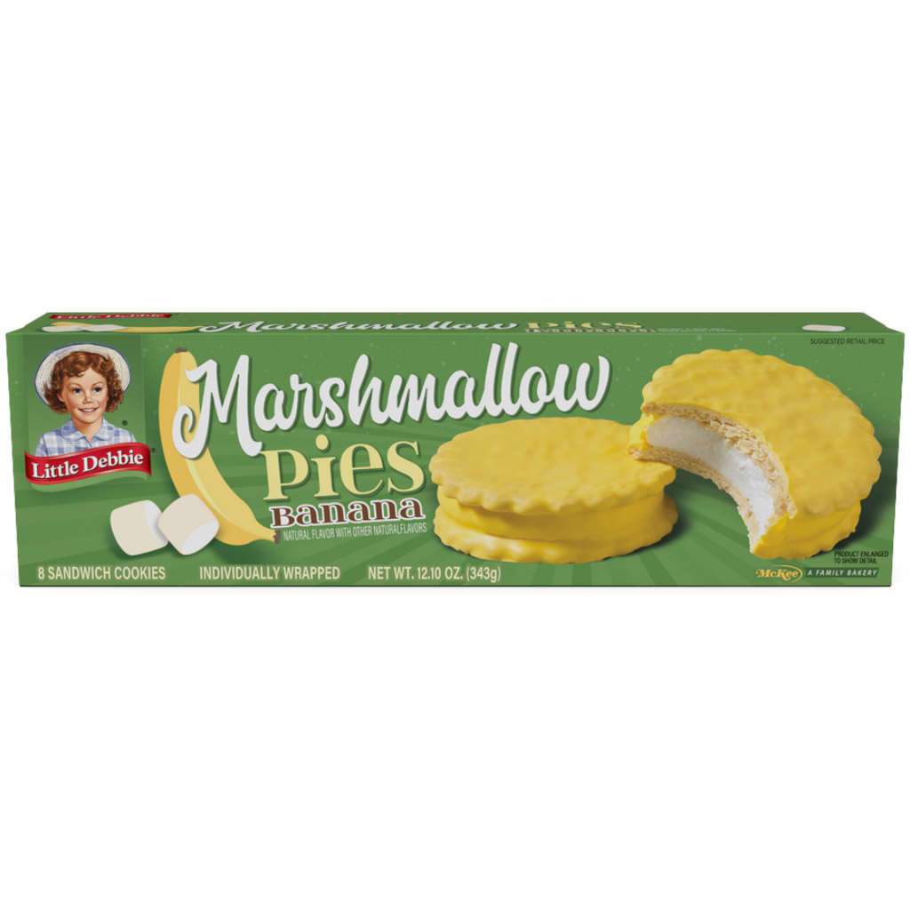 Little Debbie Banana Marshmallow Pies BB 7 NOV 23