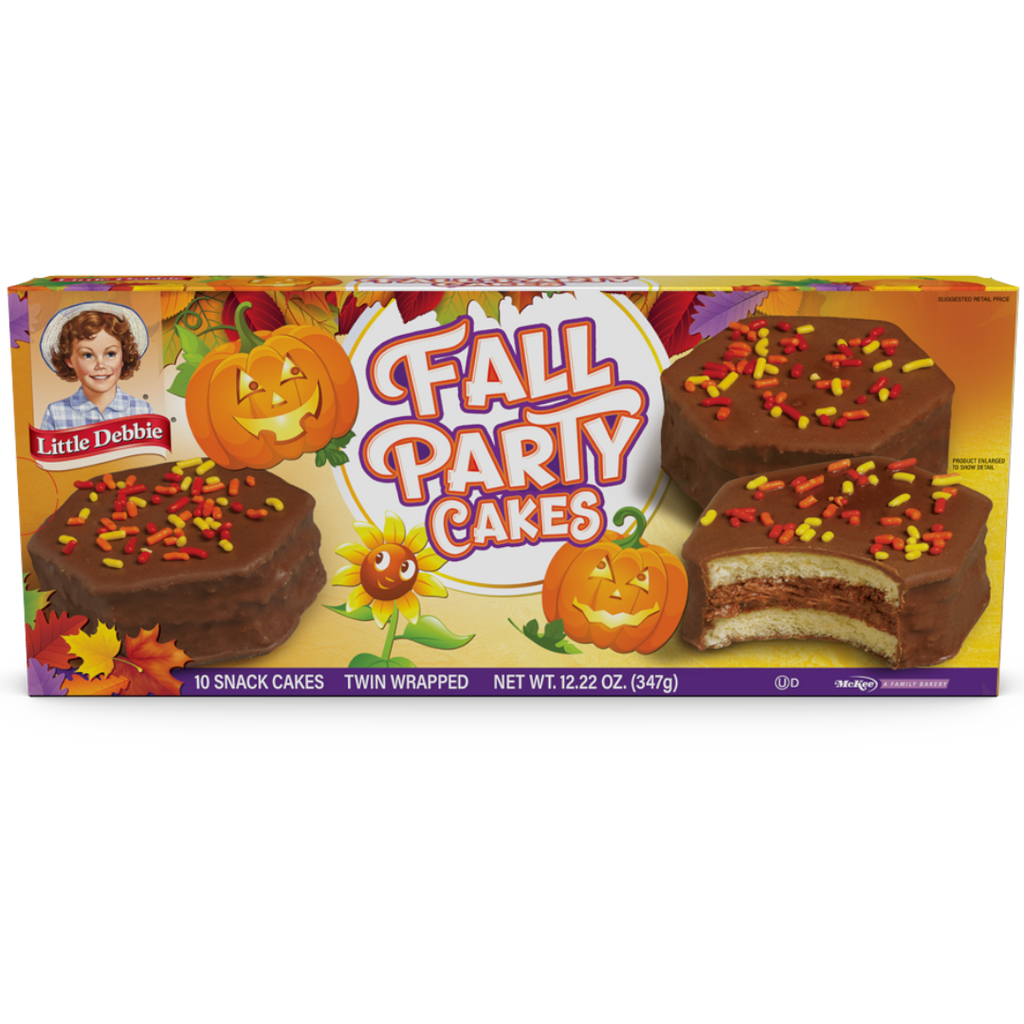 Little Debbie Chocolate Fall Party Cakes (Fall Limited Edition)