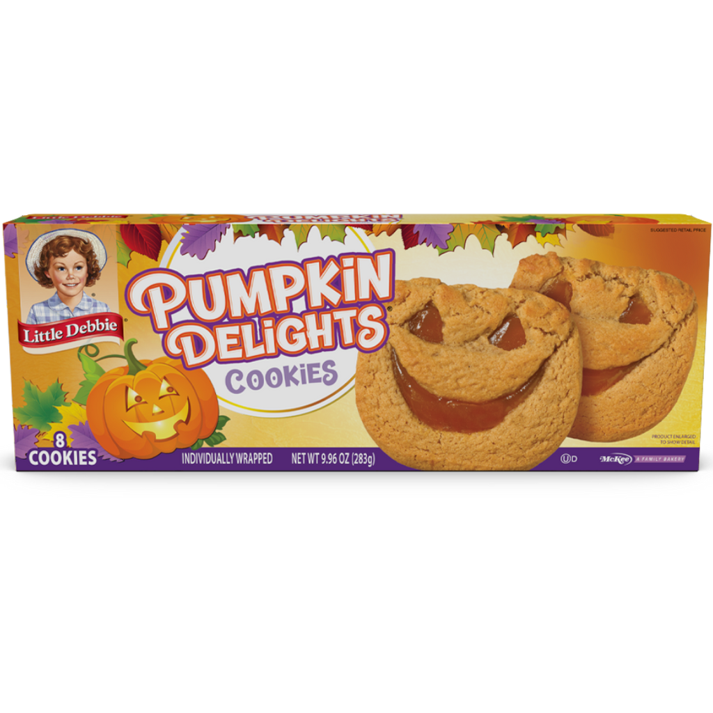 Little Debbie Pumpkin Delights Cookies (Fall Limited Edition)