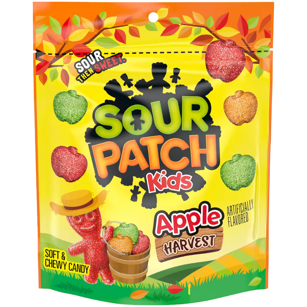 Sour Patch Kids Apple Harvest Mix (Fall Limited Edition) - 10oz (283g)