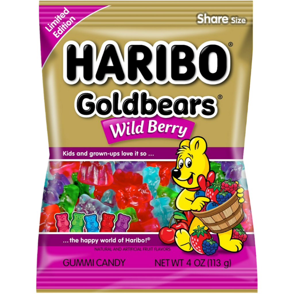 Haribo Goldbears Wild Berry (Limited Edition) - 4oz (113g)