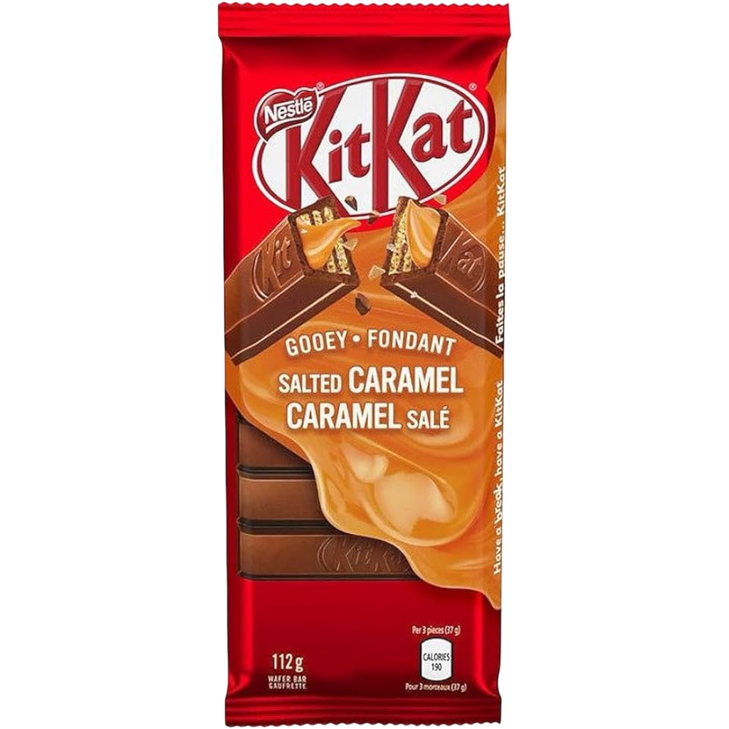 KitKat Gooey Salted Caramel XL Block (Canada) - 3.95oz (112g)