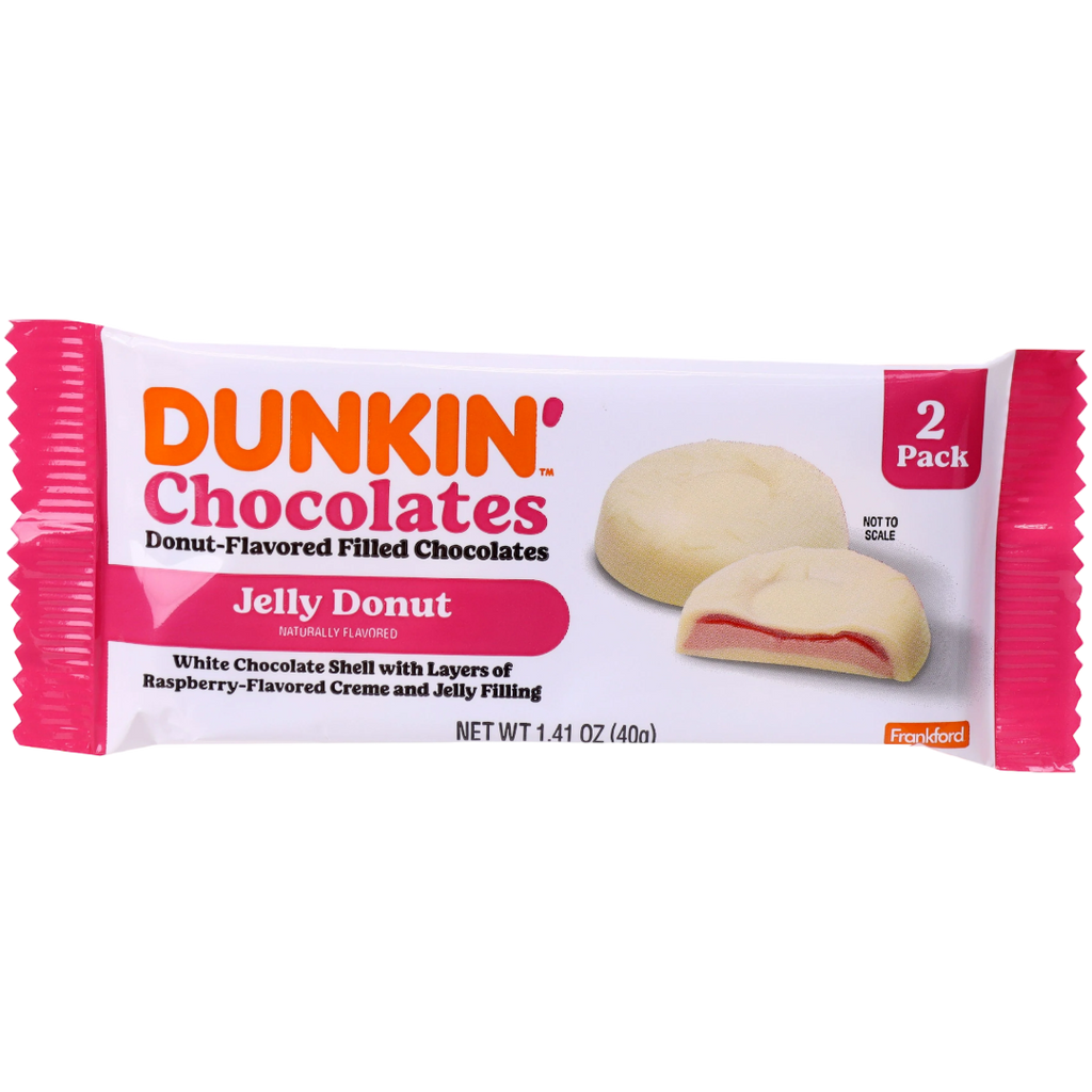 DUNKIN' Chocolates Jelly Donut Flavour - 1.41oz (40g)