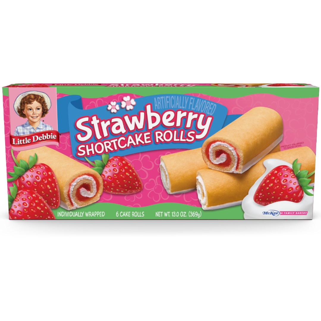 Little Debbie Strawberry Shortcake Rolls | Poppin Candy