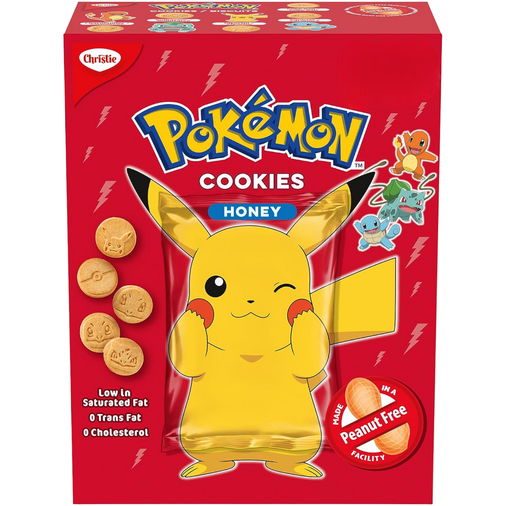 Pokemon Mini Cookies Honey Flavour Bag (Canada) - 0.9oz (25g)