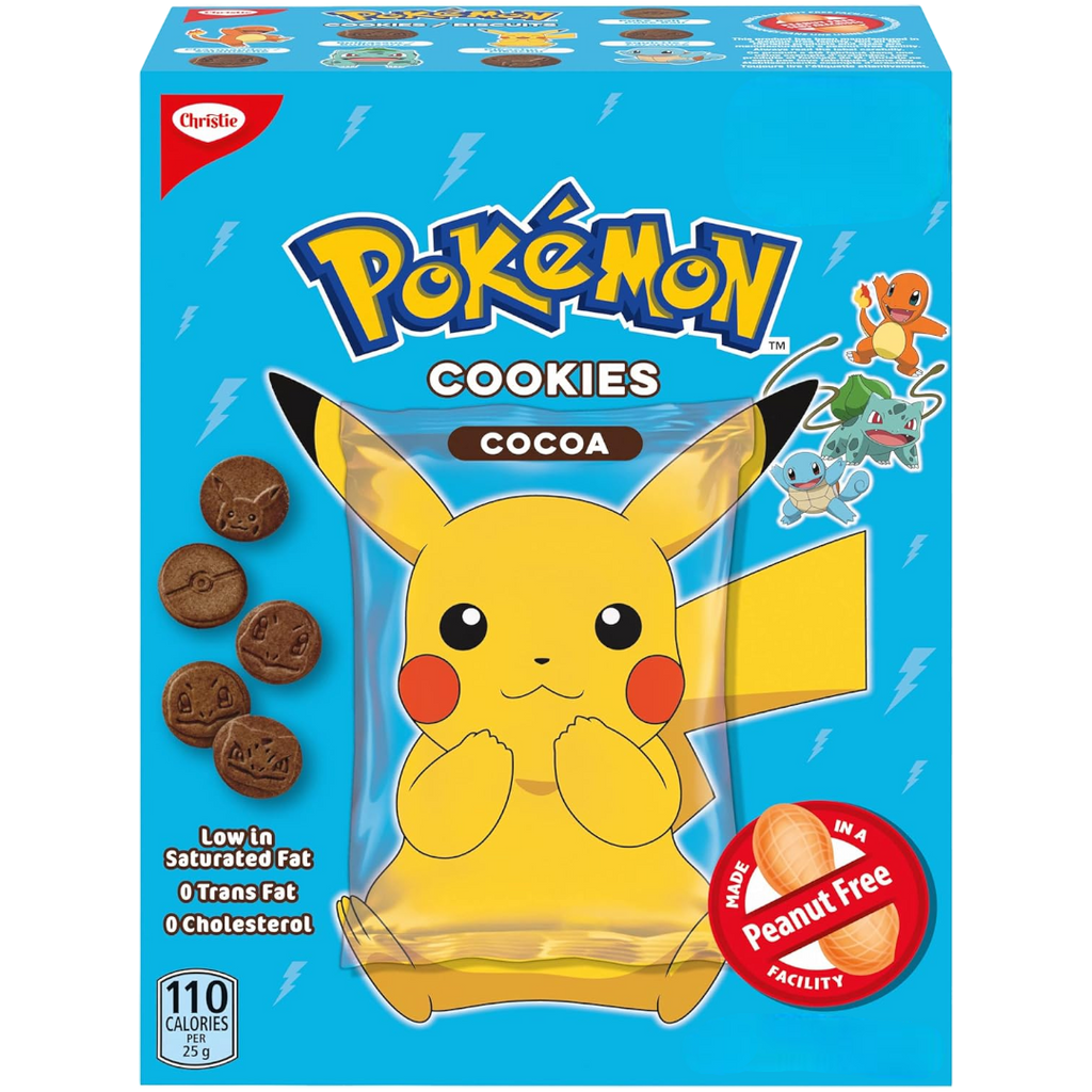 Pokemon Mini Cookies Cocoa (Chocolate) Flavour Bag (Canada) - 0.9oz (25g)