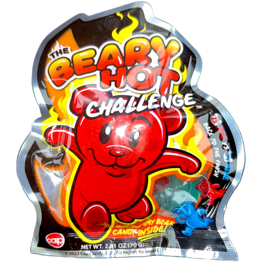 The Beary Hot Challenge (Extremely Hot & Spicy Gummy Bears) - 2.81oz (70g)