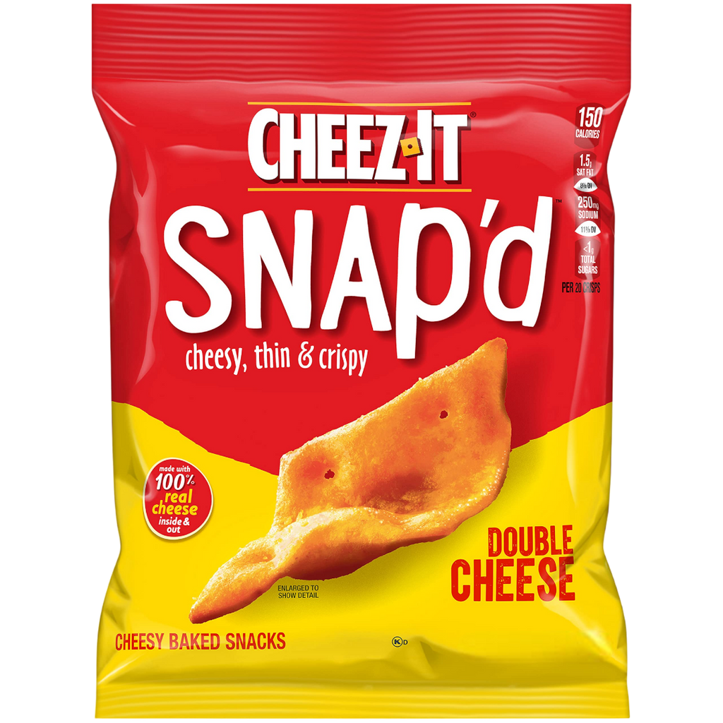 Cheez It Snap'd Double Cheese - 0.75oz (21g)