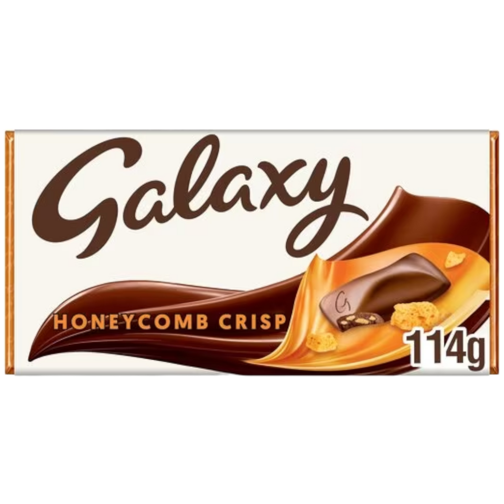 Galaxy Honeycomb Crisp Chocolate Sharing Block - 4oz (114g)