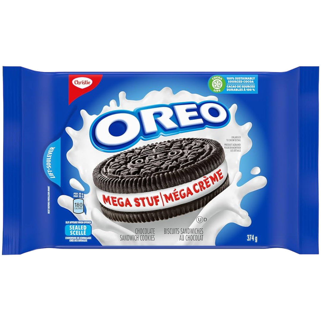 Oreo Mega Stuf Family Size (Canada) - 13.2oz (374g)