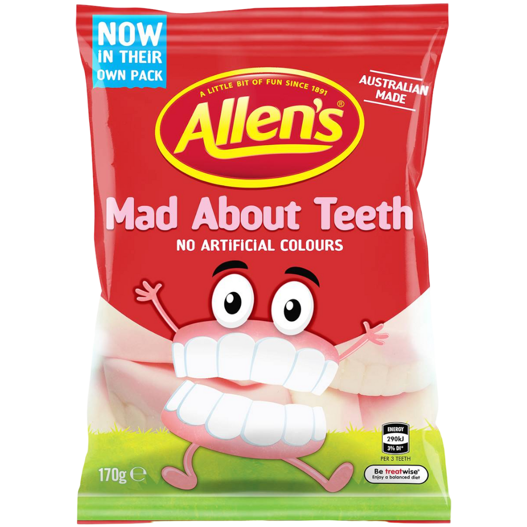 Allen's Mad About Teeth (Australia) - 6oz (170g)