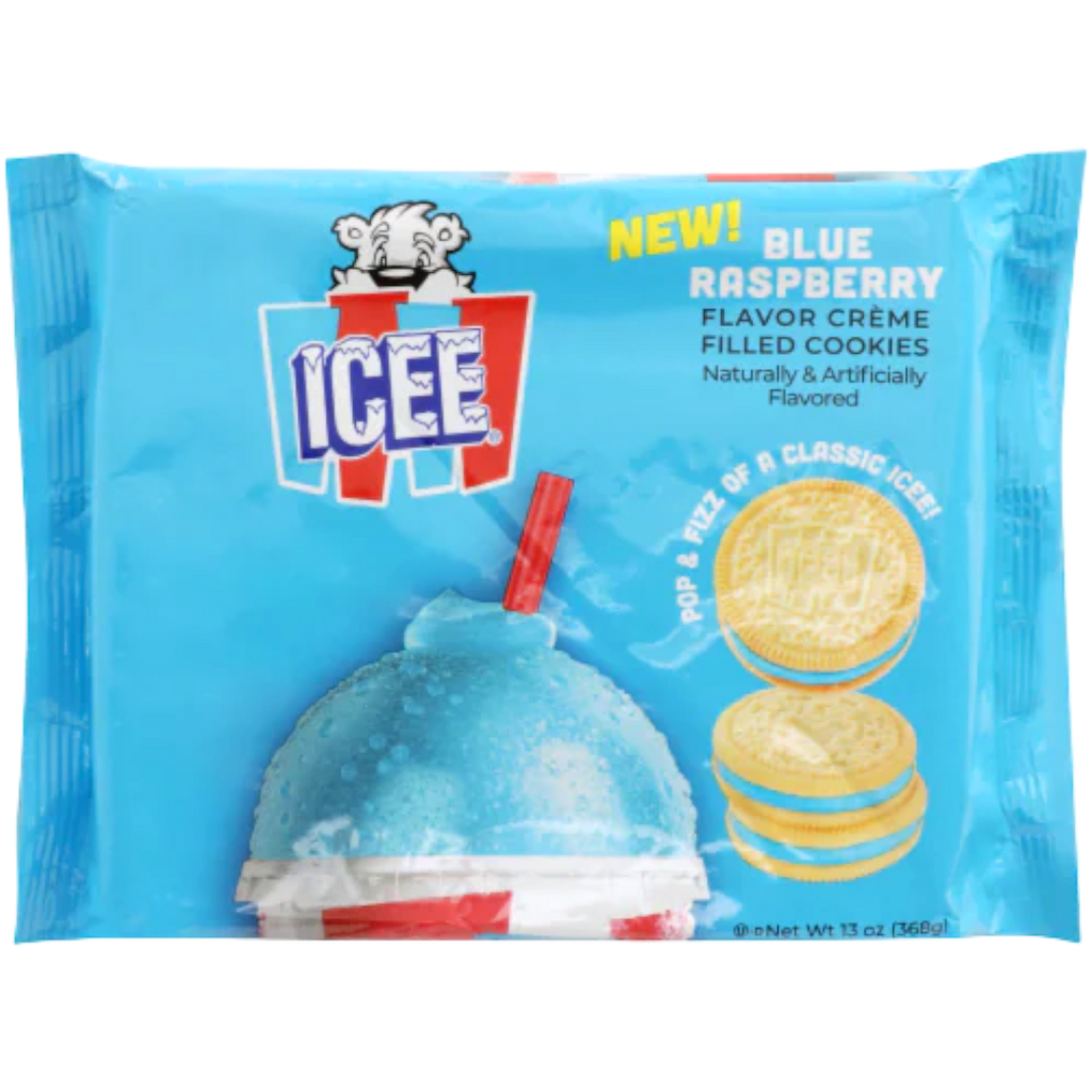 ICEE® Blue Raspberry Creme Filled Sandwich Cookies (Limited Edition) - 12.1oz (345g)