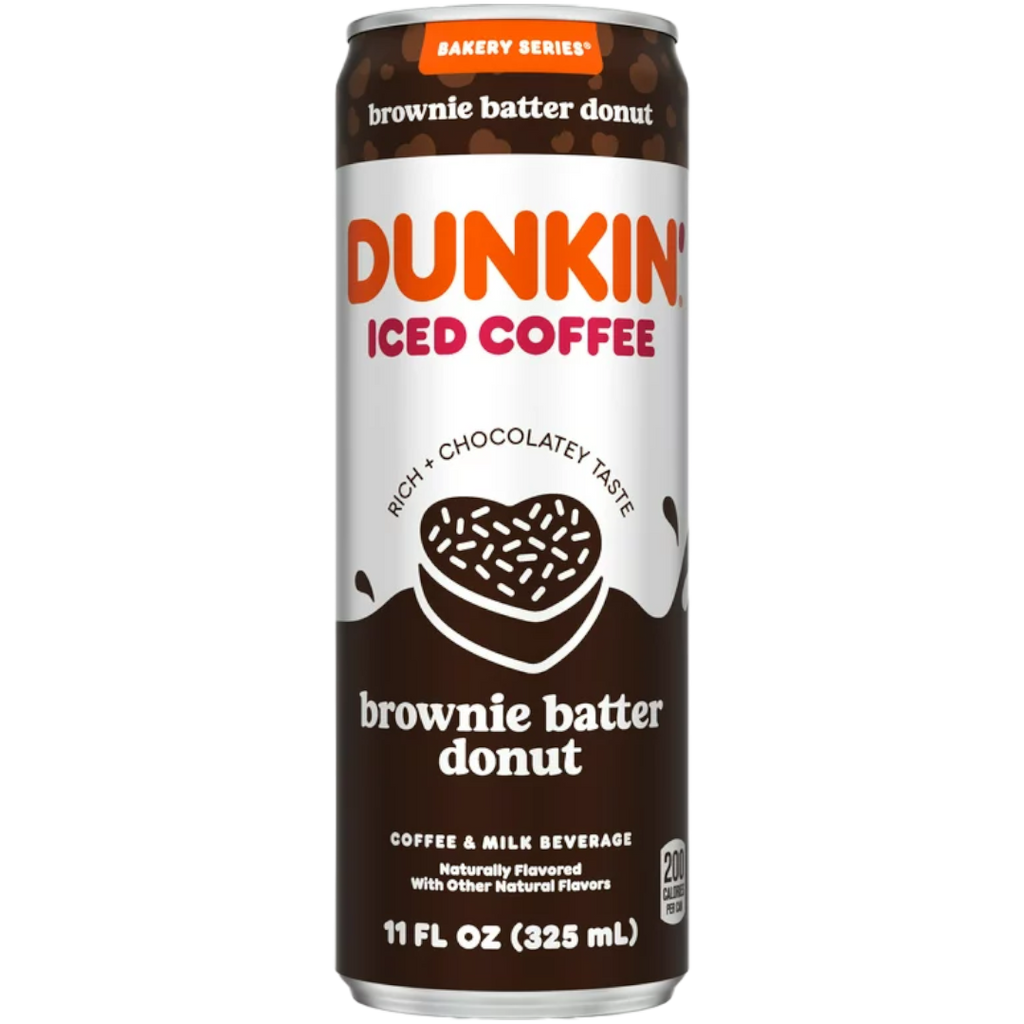 Dunkin' Iced Coffee Brownie Batter Donut Flavour - 11fl.oz (325ml)