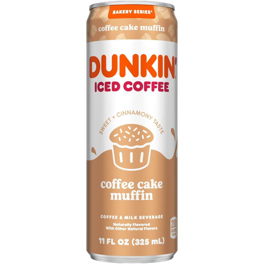 Dunkin' Iced Coffee Coffee Cake Muffin Flavour - 11fl.oz (325ml)