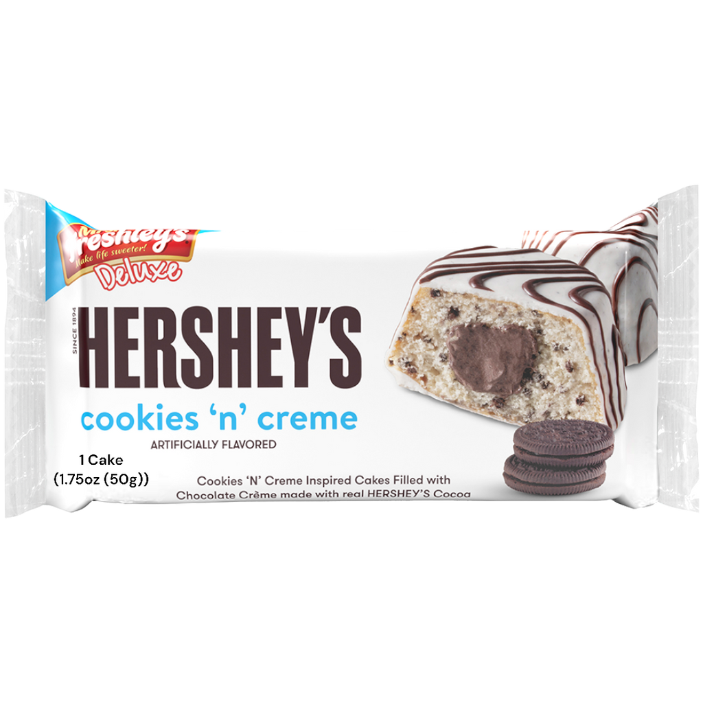 Mrs Freshley's Deluxe Hershey's Cookies 'n' Creme Cupcake SINGLE - 1.75oz (50g)