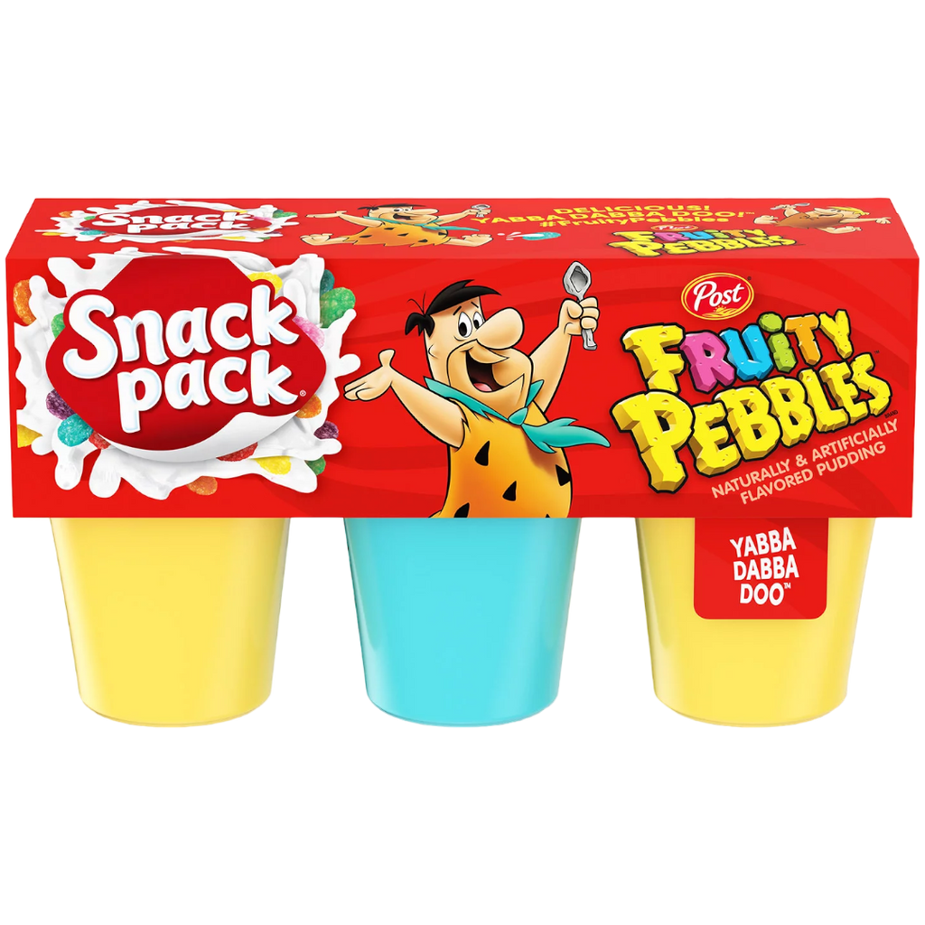 Snack Pack Fruity Pebbles Pudding Cups