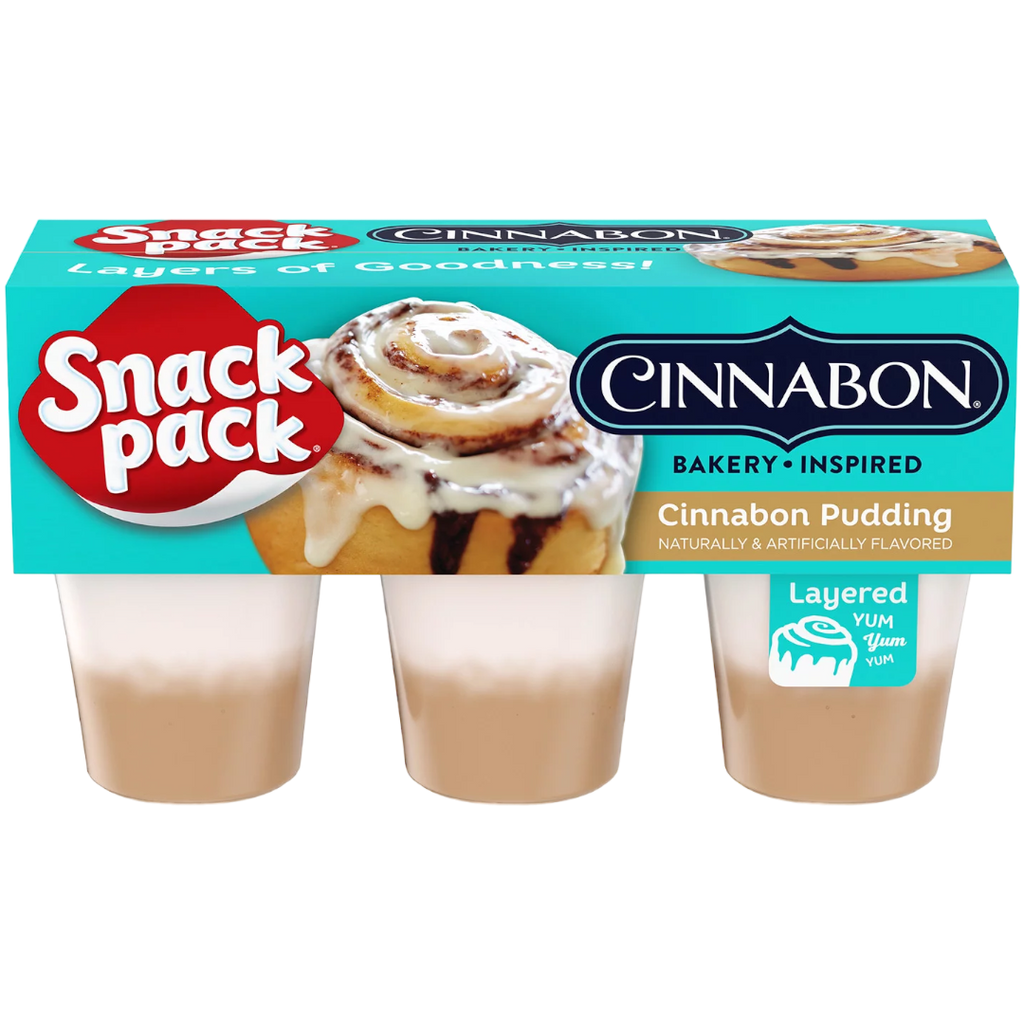 Snack Pack Cinnabon Pudding Cups