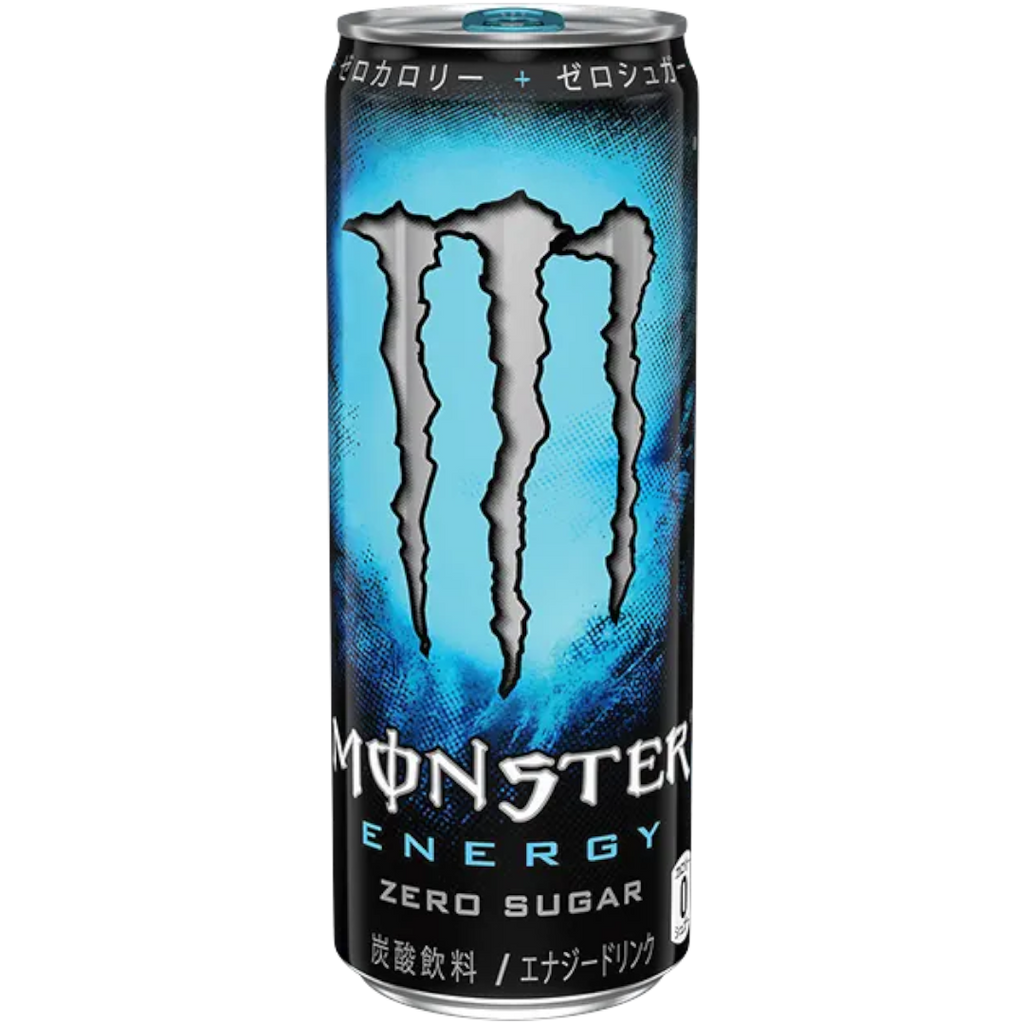 RARE Monster Energy Absolutely Zero (Japan) - 12fl.oz (355ml)