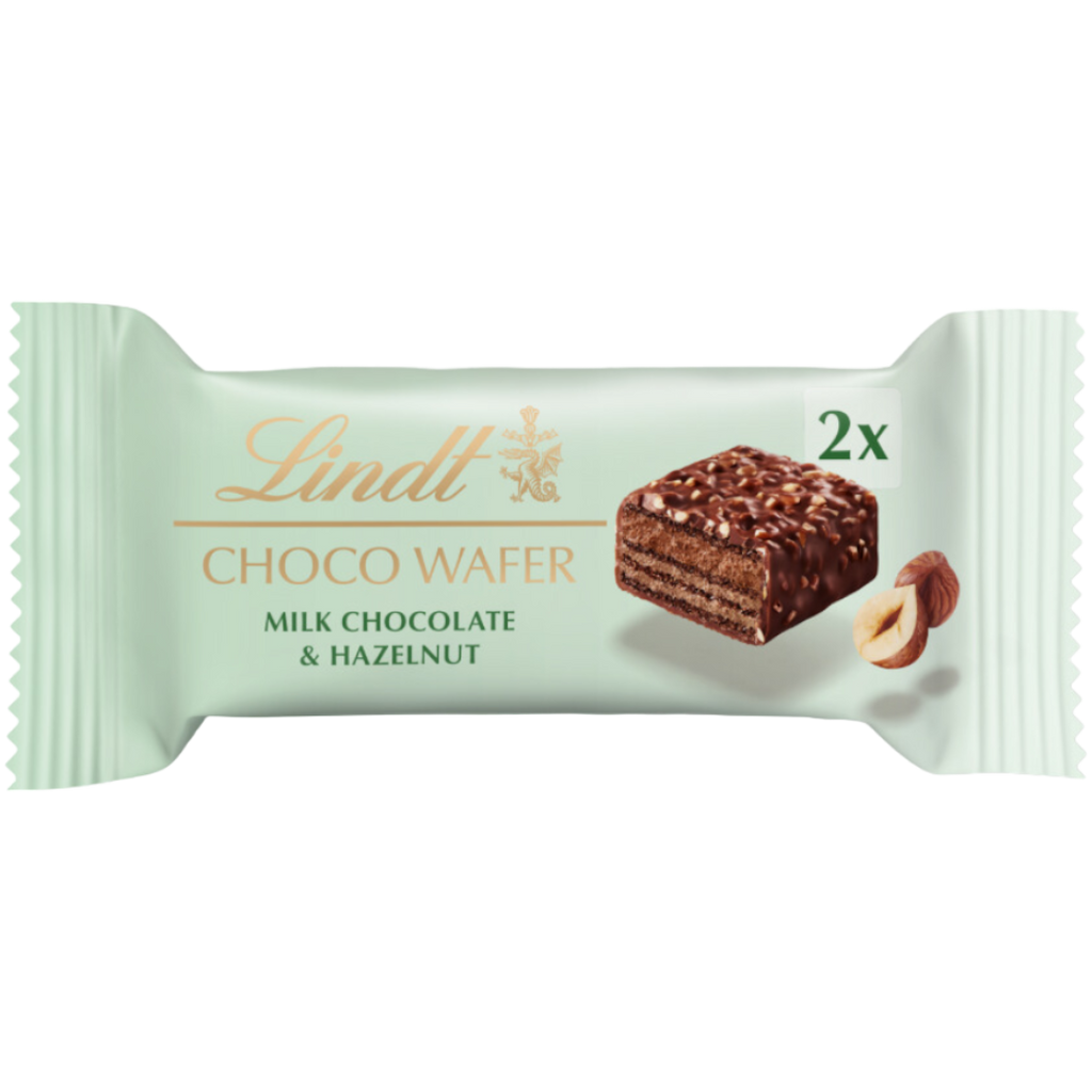 Lindt Milk Chocolate And Hazelnut Choco Wafer Bar - 1.1oz (30g)