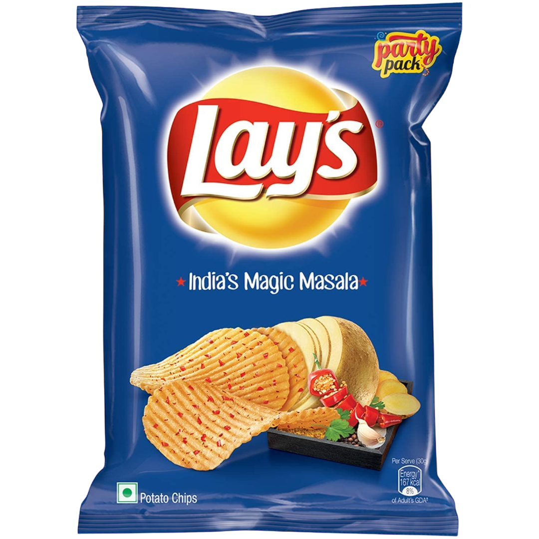 Lay's India's Magic Masala Share Bag (Indian) – 3.17oz (90g)