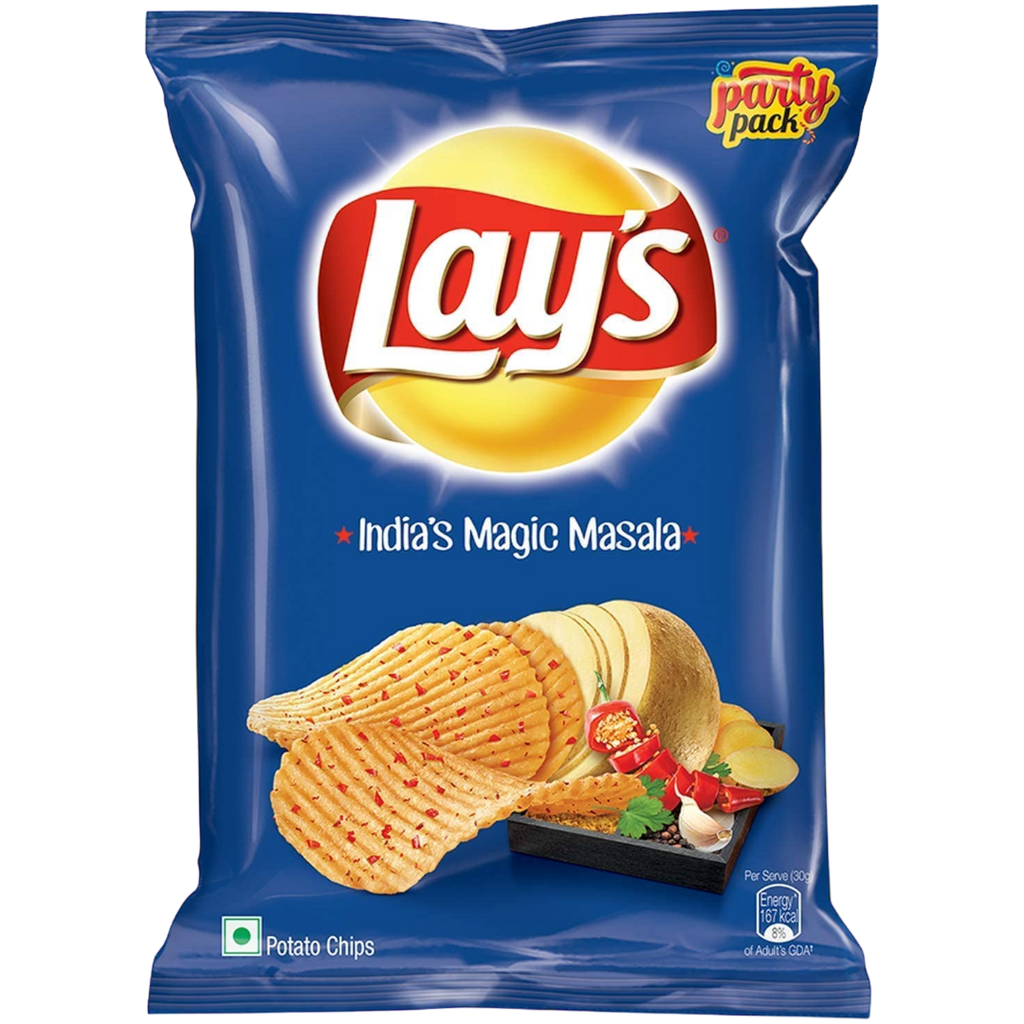 Lay's India's Magic Masala Share Bag (Indian) – 3.17oz (90g)