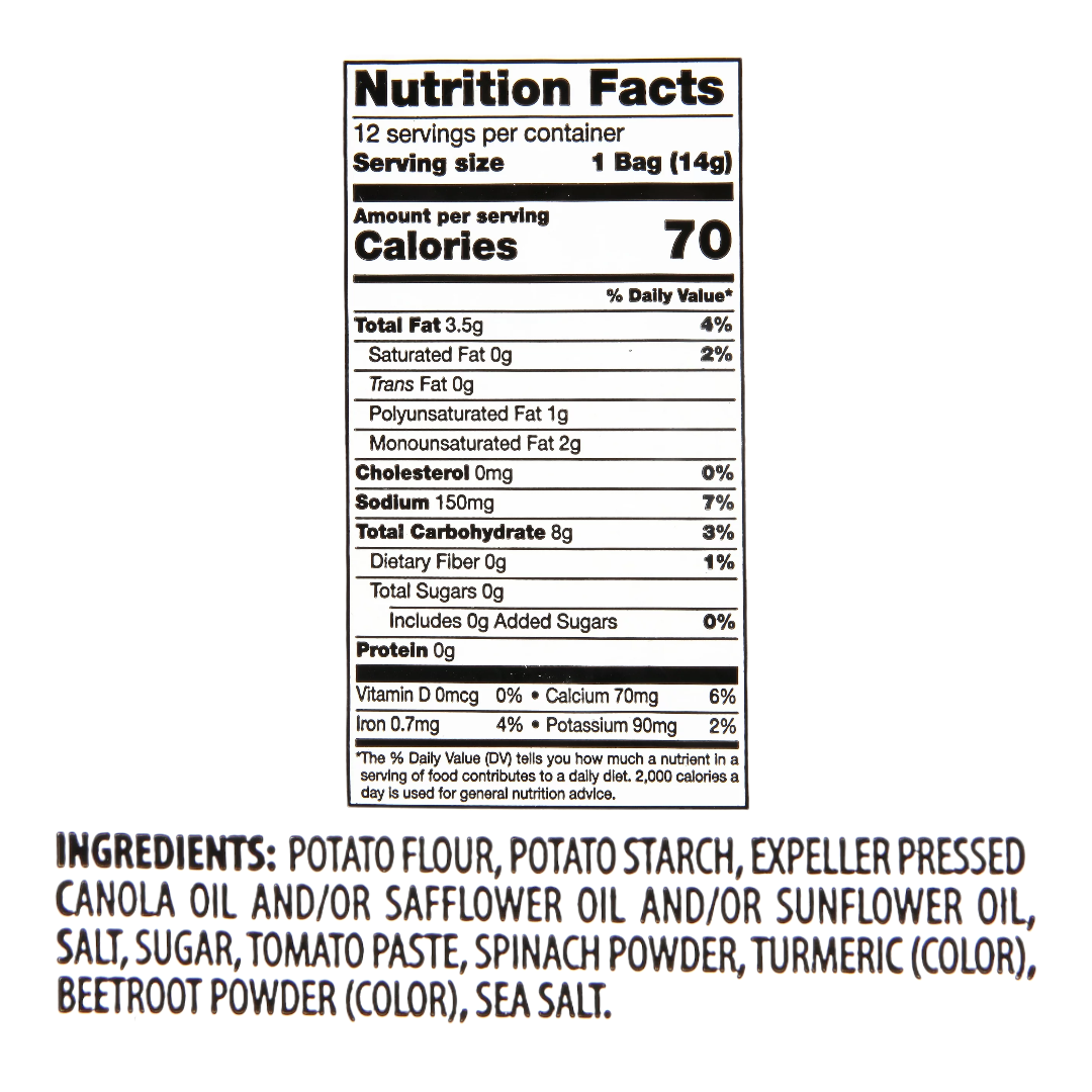 Garden Veggie Ghosts and Bats Veggie Snacks (Halloween Limited Edition