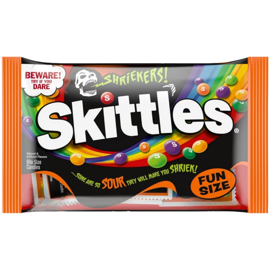Skittles Shriekers Fun Size (Halloween Limited Edition) - 0.6oz (17g)