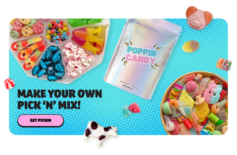 Poppin Candy | Pick and Mix Sweets | Custom Candy Platter