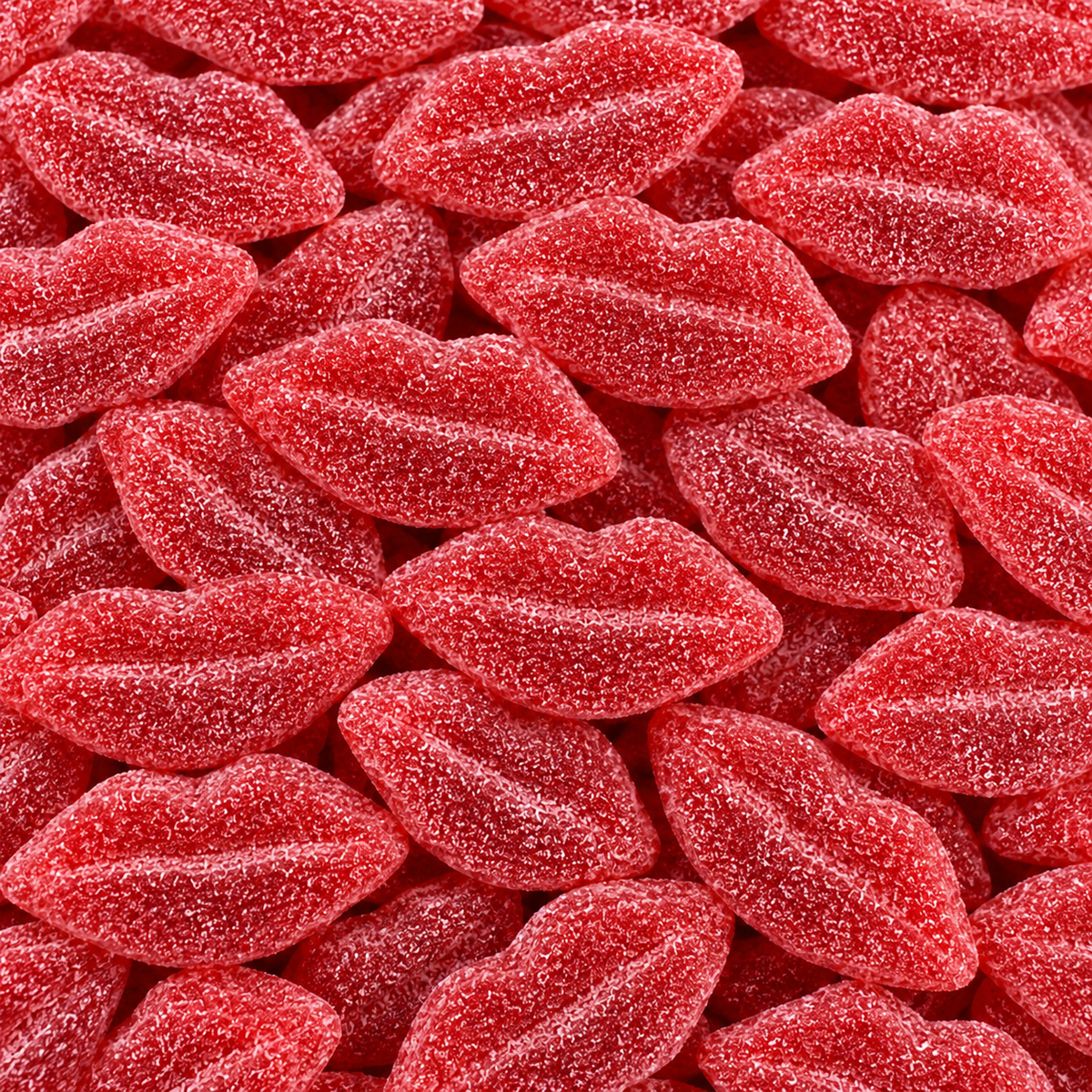 Sour Strawberry Lips – Poppin Candy