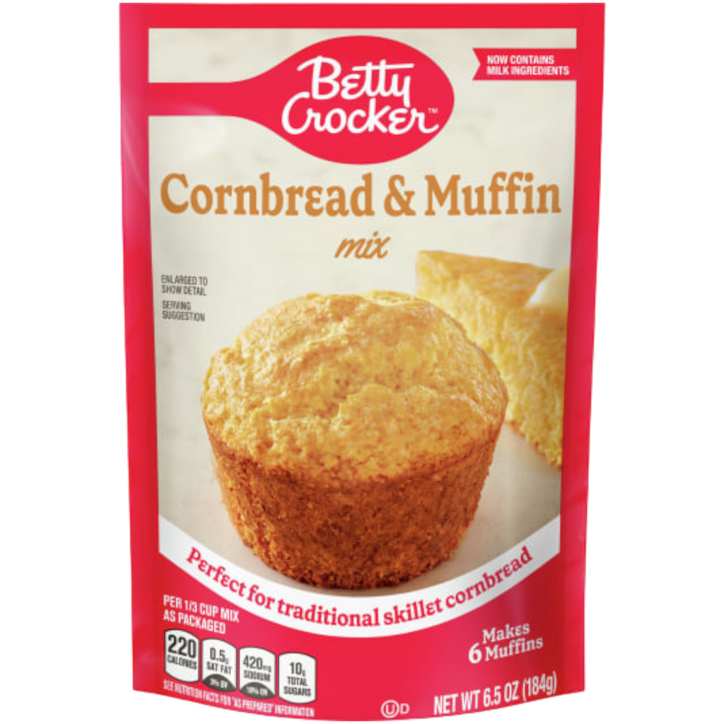 Betty Crocker Cornbread & Muffin Mix - 6.5oz (184g)