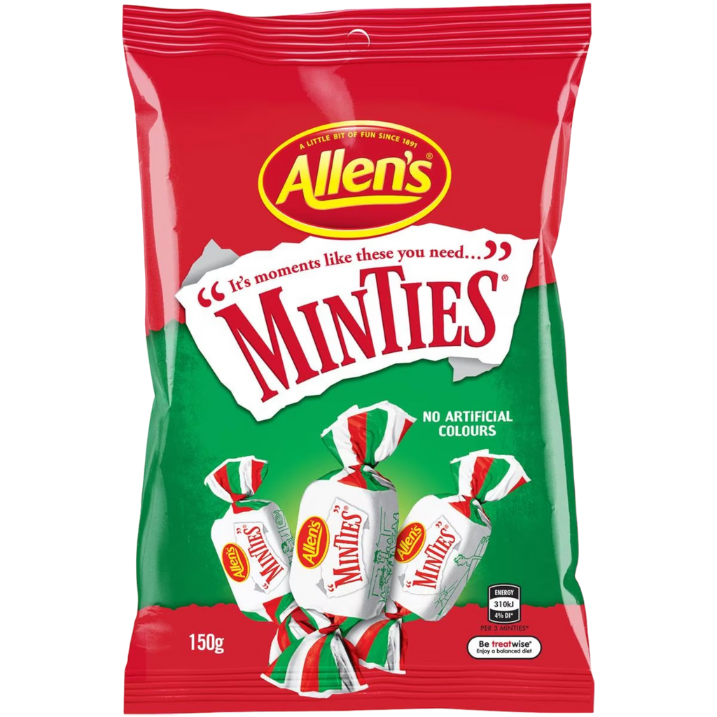 Allen's Minties (Australia) - 5.3oz (150g)