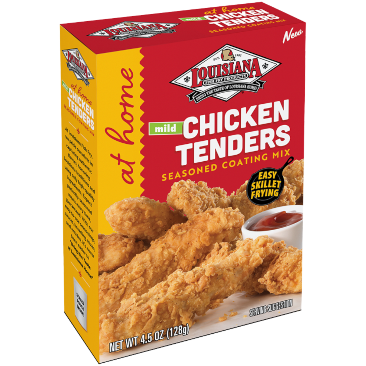 Louisiana Chicken Tenders Mild Seasoning Mix 4.5oz (128g) Poppin Candy