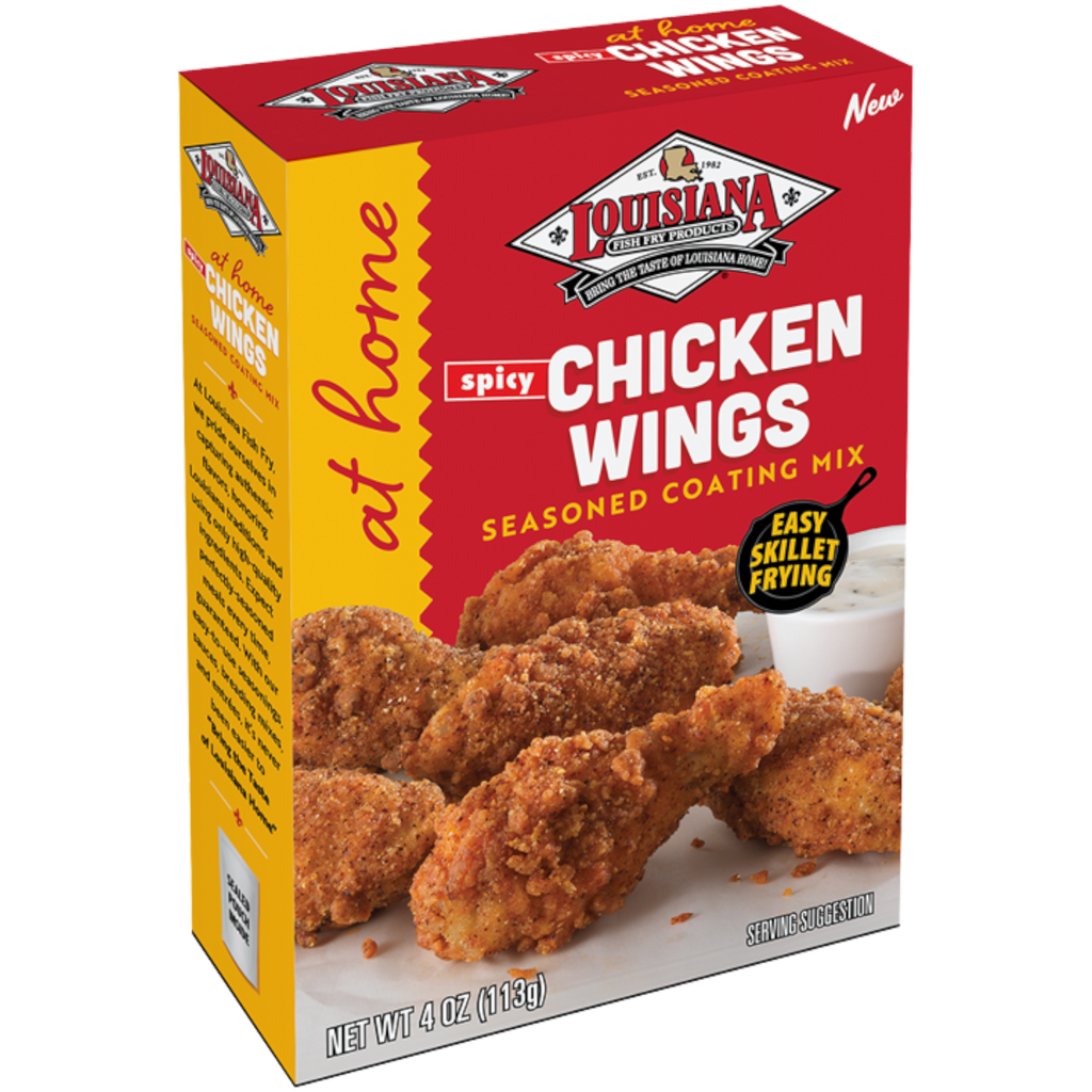 Louisiana Spicy Chicken Wing Seasoning Mix - 4oz (113g)