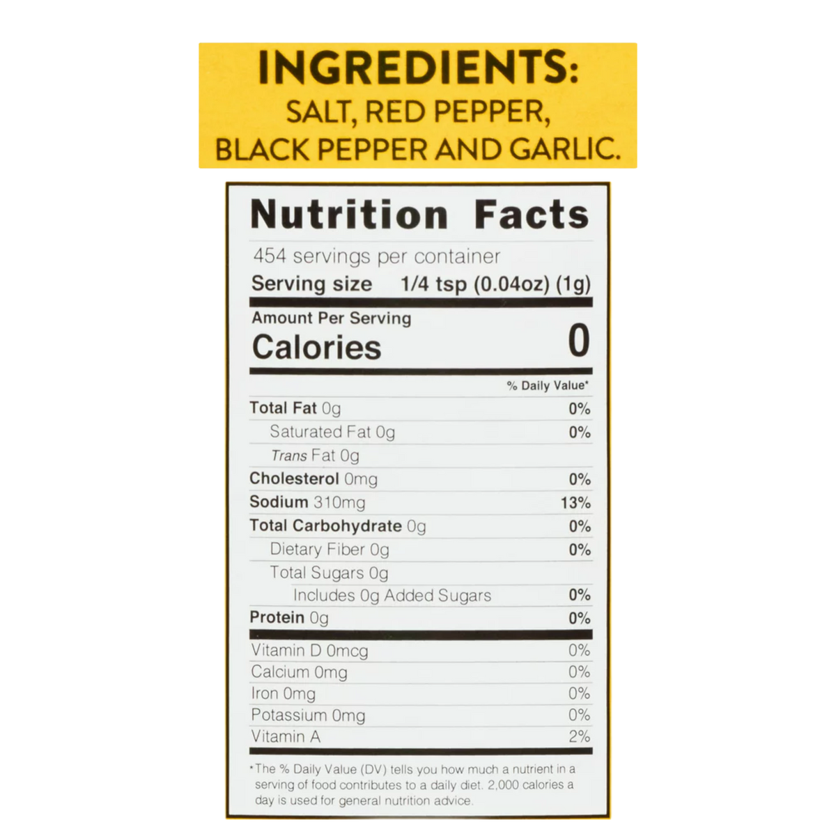 Slap Ya Mama Cajun Seasoning Original Blend Giant Tub 16oz (454g) Poppin Candy