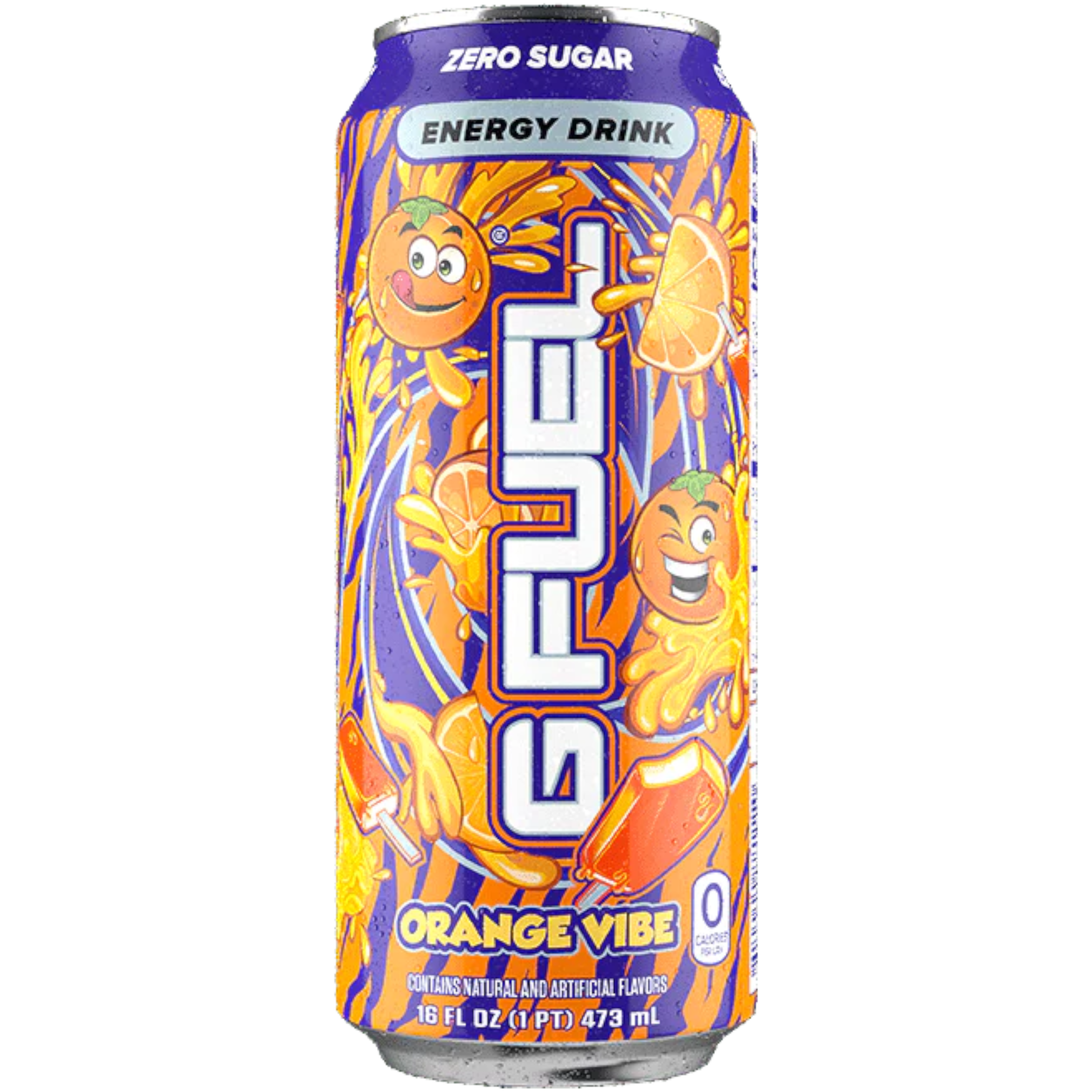 G FUEL - Orange Vibe (Orange Creamsicle Flavour) Zero Sugar Energy Drink - 16fl.oz (473ml)