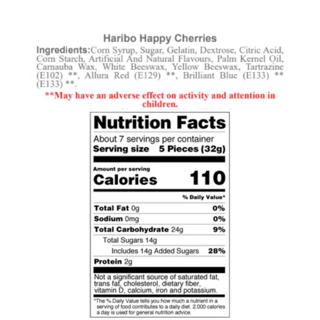 Haribo Happy Cherries 5oz (142g)