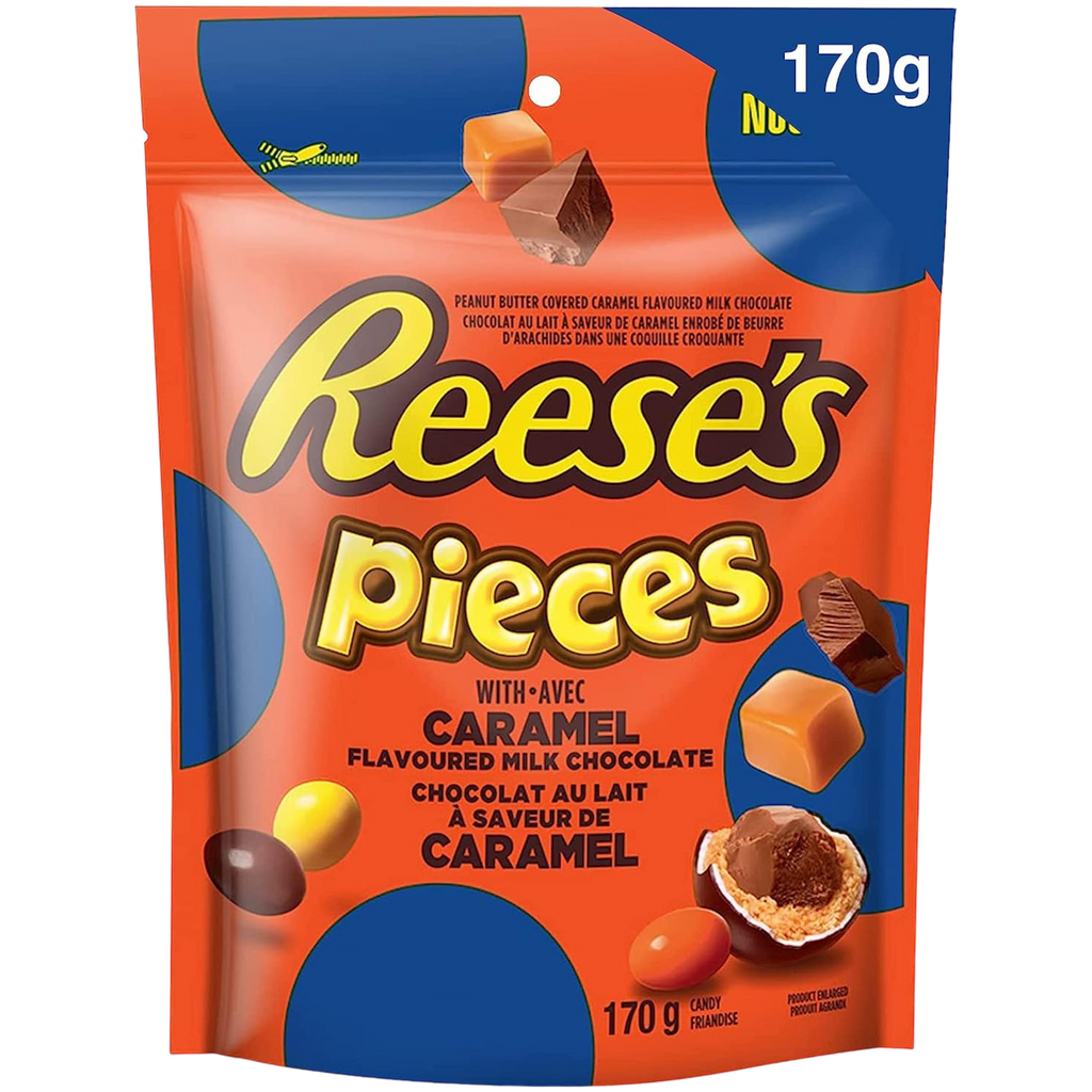 Reese's Pieces with Caramel Milk Chocolate (Canada) - 6oz (170g)