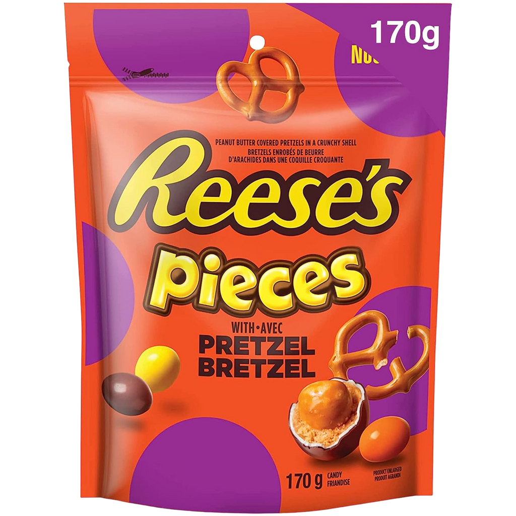 Reese's Pieces with Pretzel (Canada) - 6oz (170g)