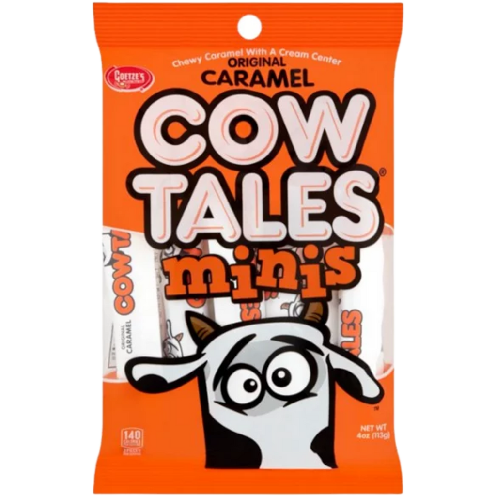 Cow Tales Minis Caramel Vanilla Peg Bag - 4oz (113g)