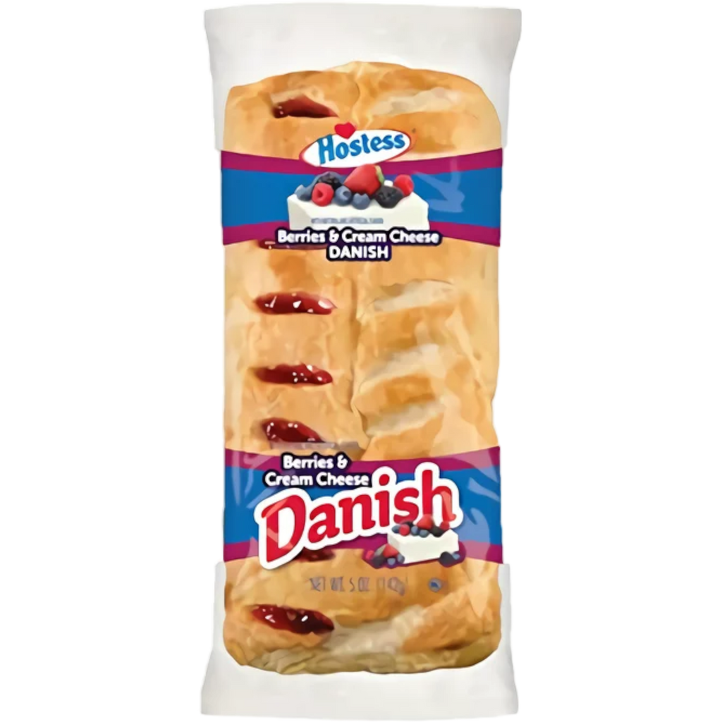 Hostess Iced Berries & Cream Cheese Danish - 5oz (142g)