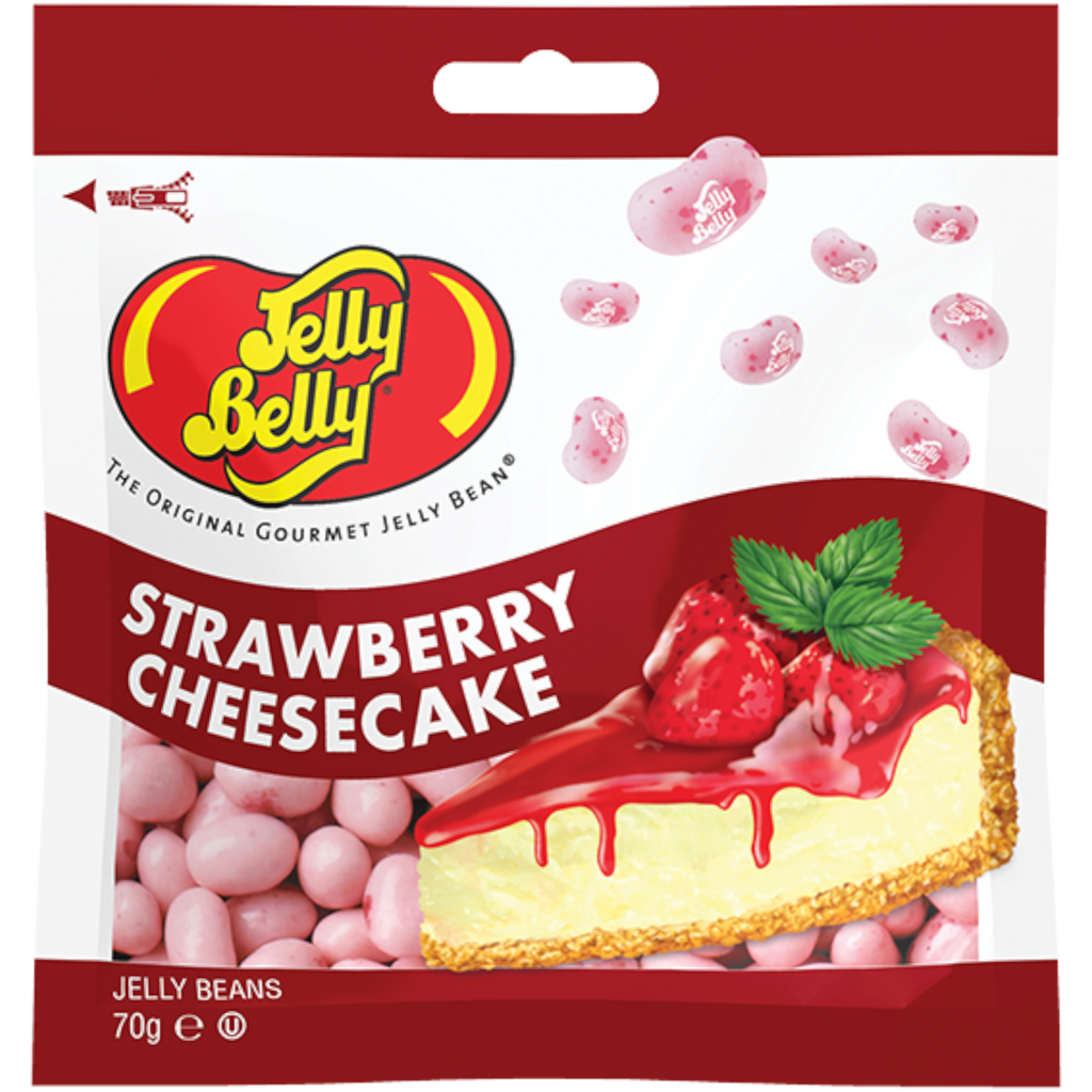 Jelly Belly Strawberry Cheesecake Jelly Beans Bag - 2.46oz (70g)