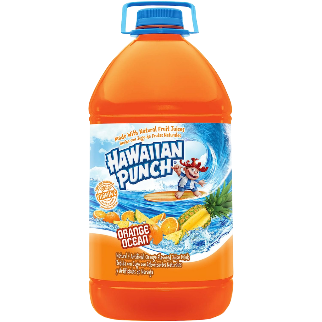 Hawaiian Punch Orange Ocean HUGE 1 gallon - 128oz (3.78L)