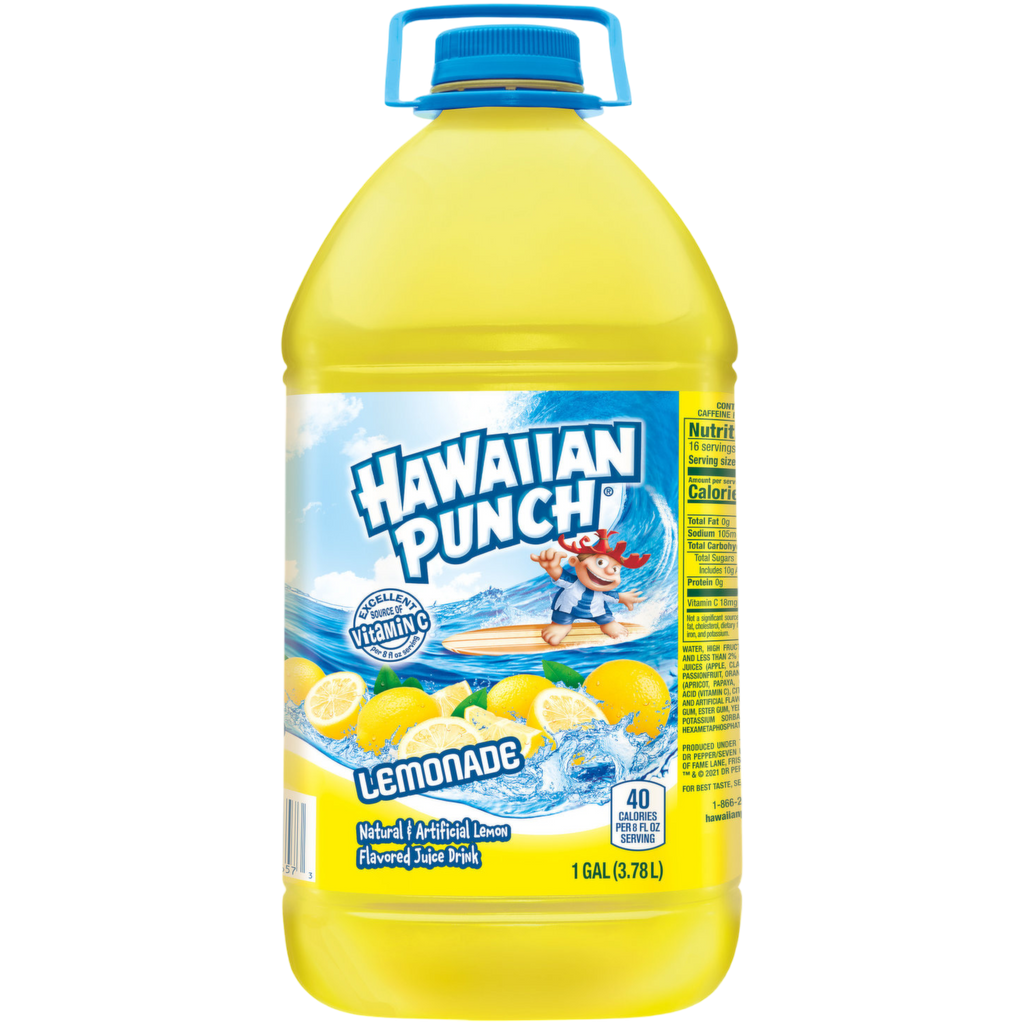 Hawaiian Punch Lemonade HUGE 1 gallon (3.78 ltrs)