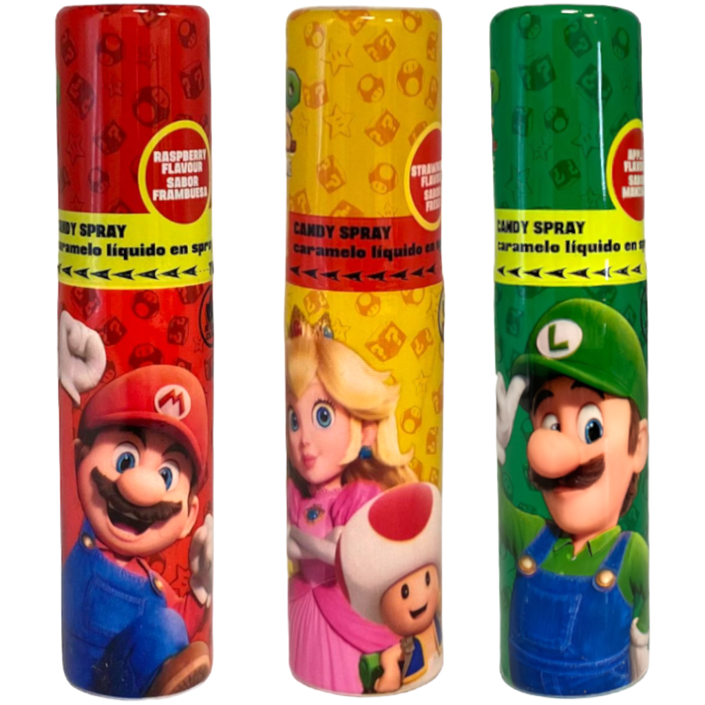 Super Mario Bros Spray Candy - 0.85fl.oz (25ml)