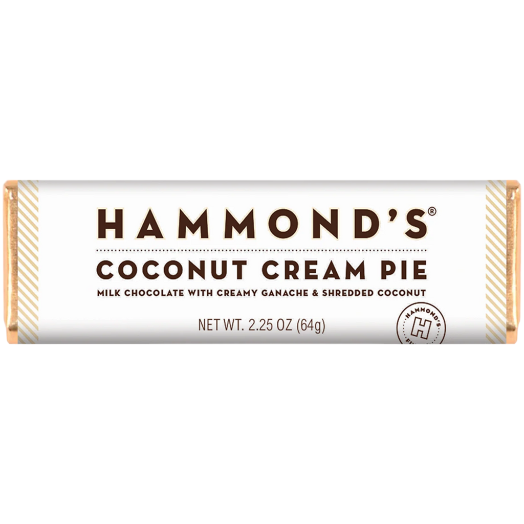 Hammond's Coconut Cream Pie Milk Chocolate Bar - 2.25oz (64g)