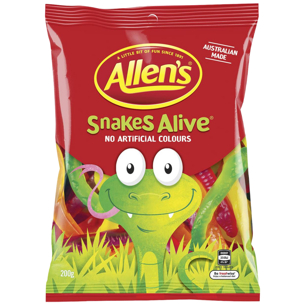 Allen's Snakes Alive (Australia) - 7oz (200g)