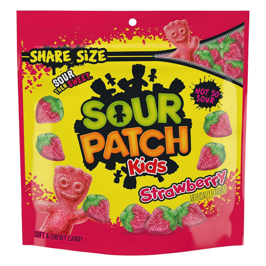 Sour Patch Kids Strawberry Share Size - 11.90z (340g)