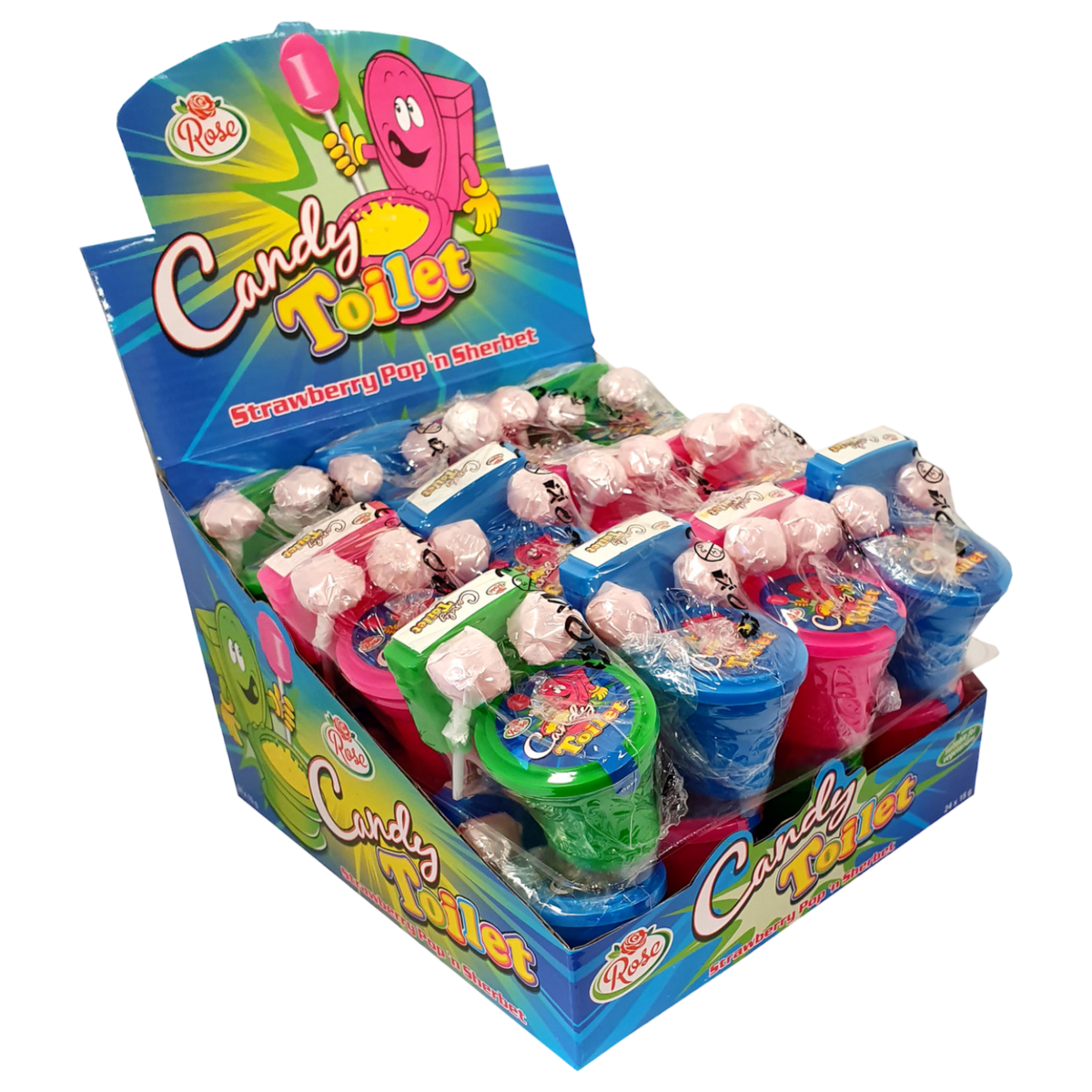 Sherbert Candy Toilet - 0.4oz (12g) | Poppin Candy