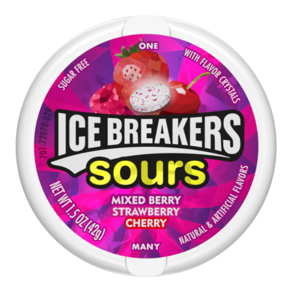 Ice Breakers Sours Berry Sugar Free - 1.5oz (42g)