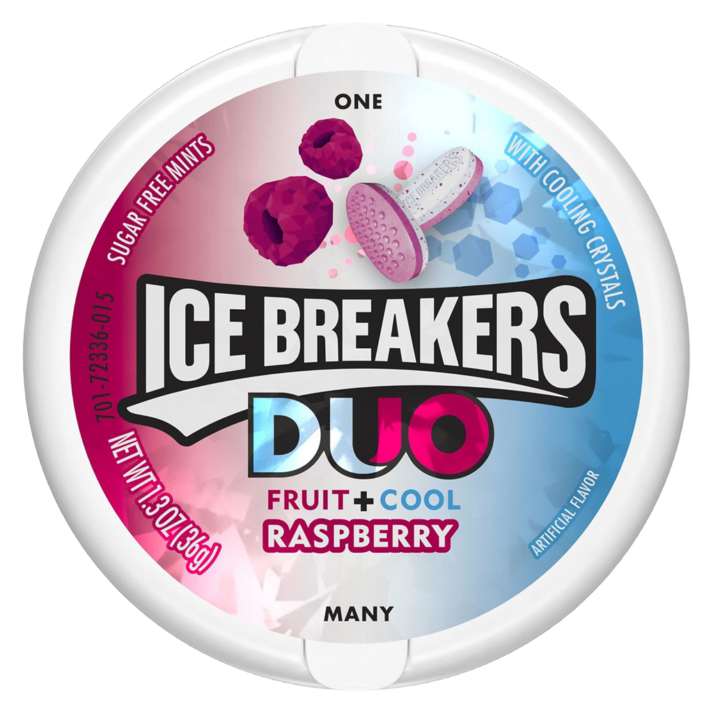 Ice Breakers DUO Raspberry Mints - 1.3oz (36g)